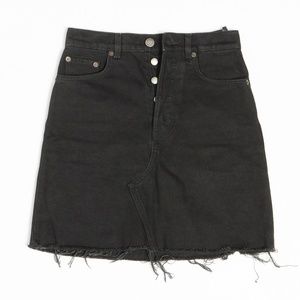 &Other Stories Denim Mini Skirt